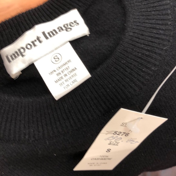 Women’s black cashmere sweater - Picture 5 of 5